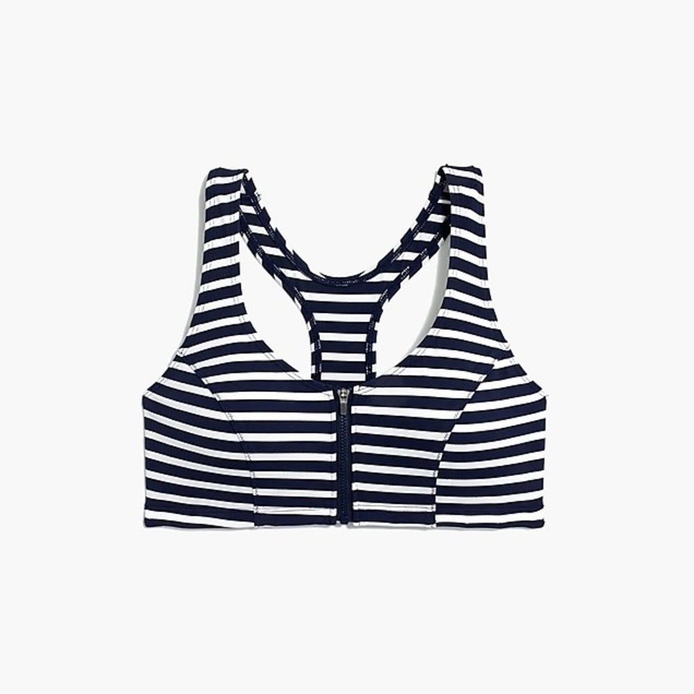 New Balance for J.Crew Zip-Front Sports Bra